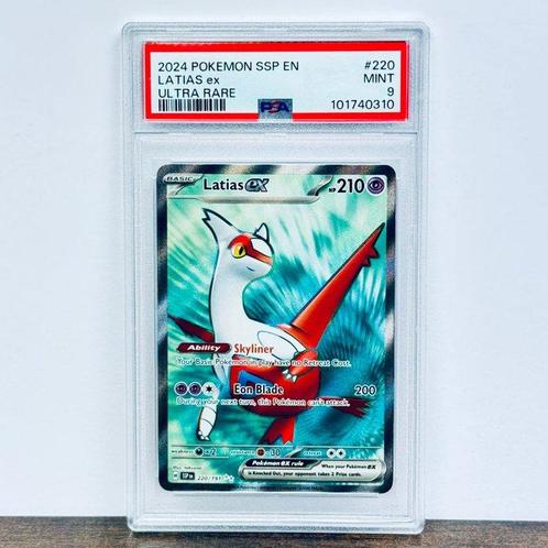 Pokémon Graded card - Latias Ex - Surging Sparks #220 -, Hobby en Vrije tijd, Verzamelkaartspellen | Pokémon