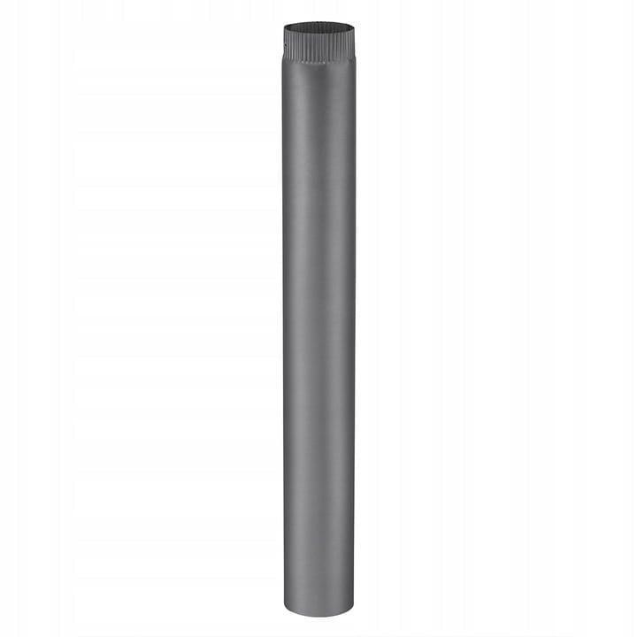Zwart Rookkanaal 100cm | Staal | Beste Prijs, Doe-het-zelf en Bouw, Verwarming en Radiatoren, Minder dan 200 watt, Hoog rendement (Hr)
