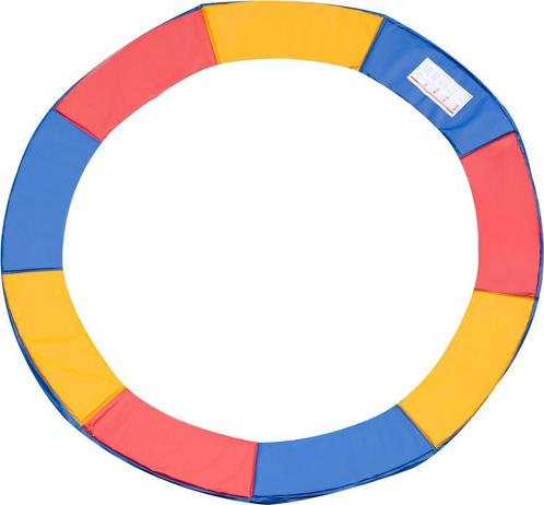 Regenboog trampoline randbescherming 244 cm - Robuust en..., Kinderen en Baby's, Speelgoed | Buiten | Trampolines, Nieuw, Ophalen of Verzenden