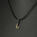 Époque Viking Argent Amulette pendentif tête de corbeau Odin