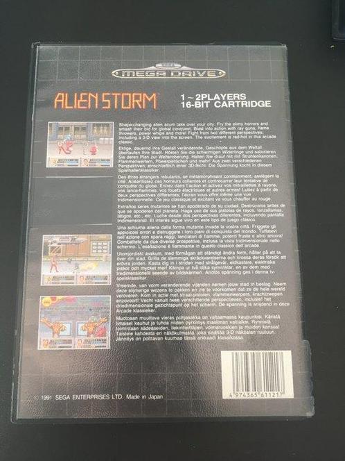Sega - Mega Drive - Alien Storm - Videogame - In originele, Games en Spelcomputers, Spelcomputers | Overige Accessoires