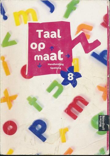 Taal op Maat versie 1 Handleiding Spelling groep 8, Verzenden