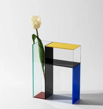 Vase  - acrylique transparent - Conception en plexiglas
