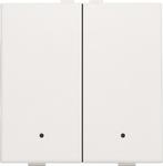 Niko Dubbele Slimme Drukknop Met Led En Comfortsensoren -, Doe-het-zelf en Bouw, Elektriciteit en Kabels, Verzenden, Nieuw