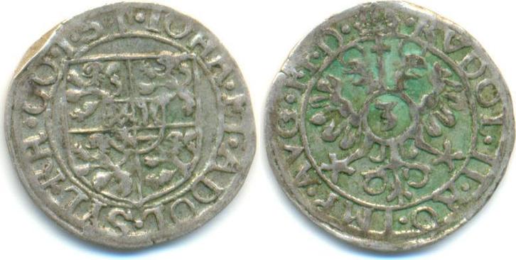 3 Kreuzer Muenzstaette Alsenz o J Salm Grumbach: Johann e..., Postzegels en Munten, Munten | Europa | Niet-Euromunten, België