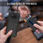 Xiaomi Poco M3 Pro - Armor Card Slot Hoesje met Kickstand -, Télécoms, Verzenden