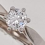 Zonder minimumprijs - Verlovingsring - 14 karaat Witgoud