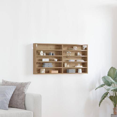 vidaXL Wandkast Artisan Eiken Engineered Hout, Huis en Inrichting, Kasten | Wandmeubels, Nieuw, Verzenden