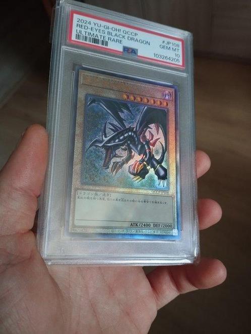 Konami - 1 Graded card - Yu-Gi-Oh! - Red-Eyes Black Dragon -, Verzamelen, Overige Verzamelen