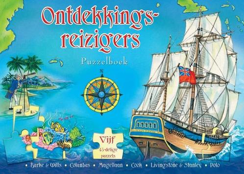 Ontdekkingsreizigers Puzzelboek 9789036621014, Livres, Livres pour enfants | Jeunesse | 10 à 12 ans, Envoi