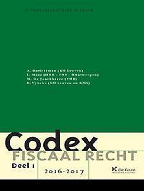 Codex fiscaal recht 2016-2017 9789048627448, Boeken, Wetenschap, Gelezen, Verzenden
