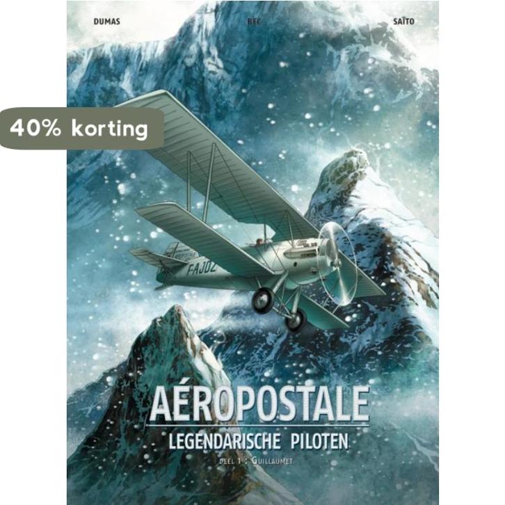 Guillaumet / Aeropostale / 1 9789058859563 Saïto, Boeken, Stripverhalen, Zo goed als nieuw, Verzenden