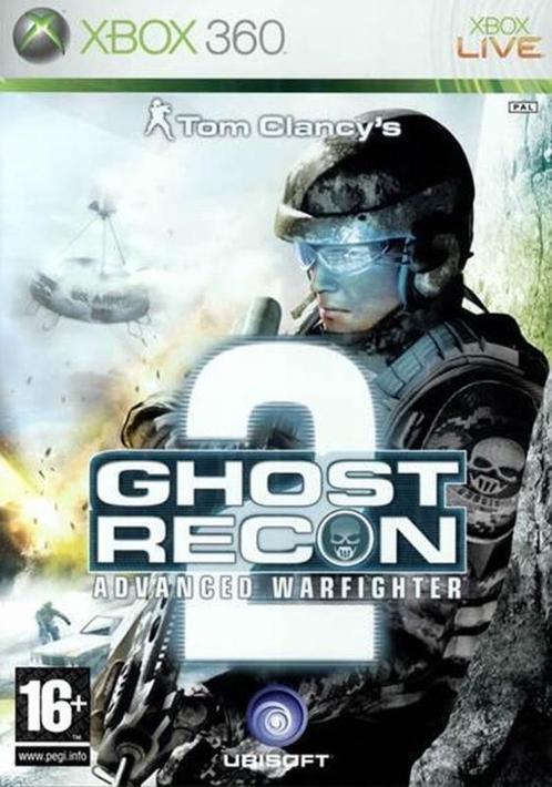 Tom Clancys Ghost Recon Advanced Warfighter 2, Games en Spelcomputers, Games | Xbox 360, Zo goed als nieuw, Ophalen of Verzenden