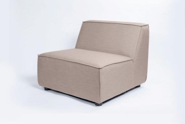Flow. Cube tussenelement taupe chiné |   Sunbrella | SALE, Jardin & Terrasse, Ensembles de jardin