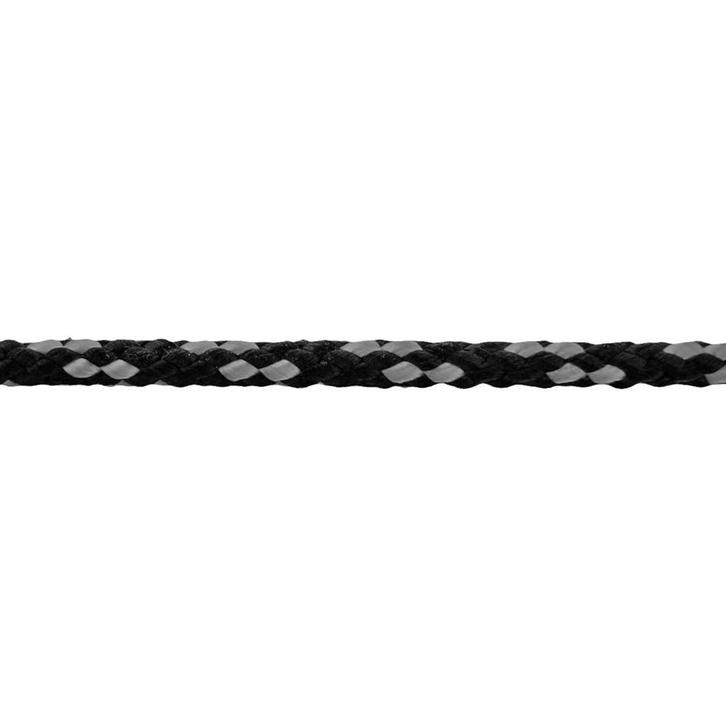5mm Polyester met 8-Strengs Mantel Zwart-Wit, Watersport en Boten, Accessoires en Onderhoud, Nieuw, Ophalen of Verzenden