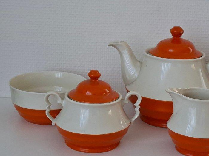 Theeservies (12) - Keramiek - Art Deco theeservies, Antiek en Kunst, Kunst | Designobjecten