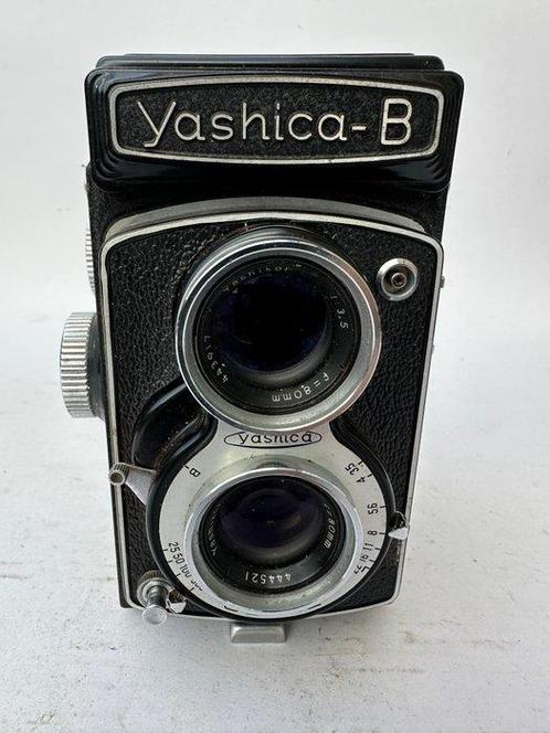 Yashica -B met lederen paraattas - 1958 | Appareil photo, TV, Hi-fi & Vidéo, Appareils photo analogiques