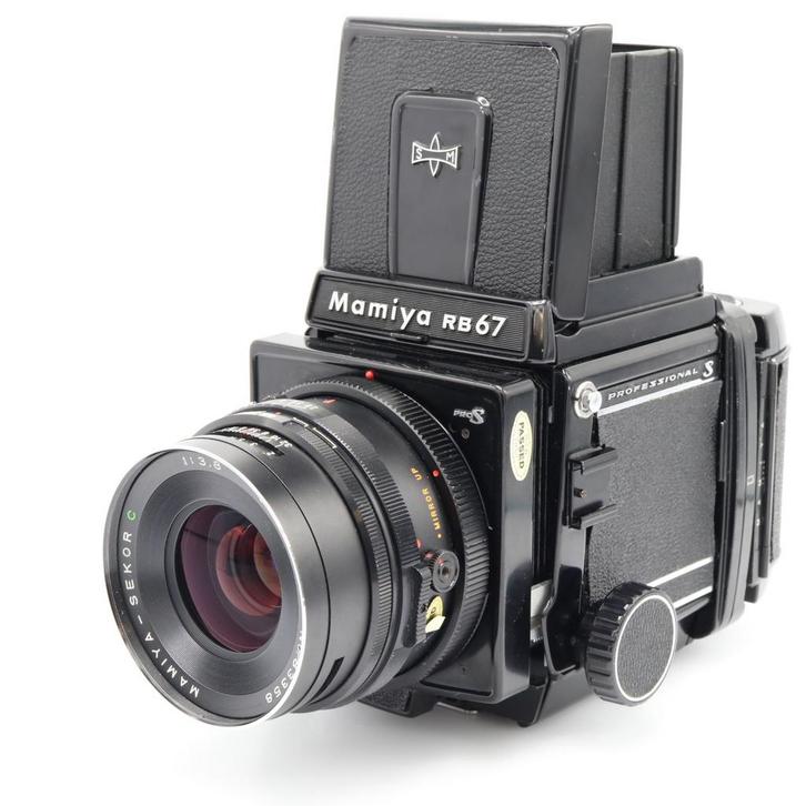 Mamiya RB67 Pro S + Sekor C 90mm F/3.8 | Tweedehands, Audio, Tv en Foto, Foto | Lenzen en Objectieven, Zo goed als nieuw, Verzenden