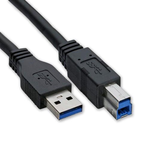 USB 3.0 Printerkabel (USB A naar USB B), Consoles de jeu & Jeux vidéo, Consoles de jeu | Accessoires Autre, Enlèvement ou Envoi