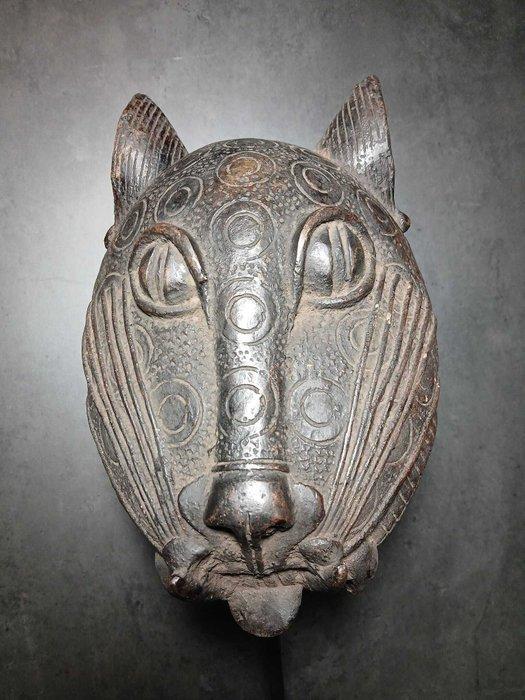 Grote masker luipaard Yoruba - Yoruba - Nigeria (Zonder, Antiek en Kunst, Kunst | Niet-Westerse kunst