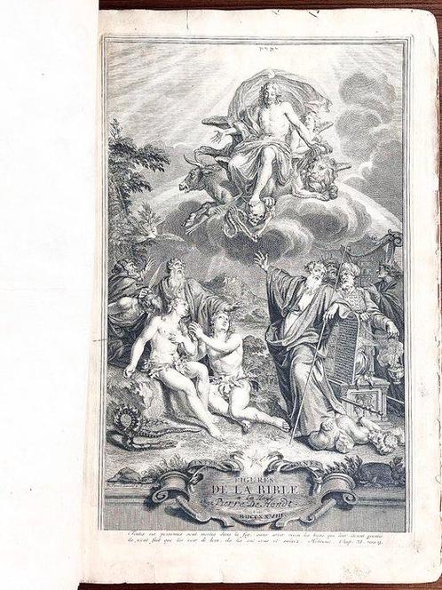 Houbraken - [FIRST EDITION] Niuwe Testament, Tafereelen der, Antiek en Kunst, Antiek | Boeken en Manuscripten