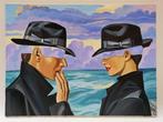 Elena Khmeleva (1966) - Love me tender. Hommage à Magritte.