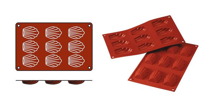 Bakmat | Madeleine Silikomart, Zakelijke goederen, Horeca | Keukenapparatuur, Nieuw in verpakking, Verzenden