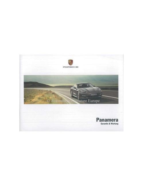 2013 PORSCHE PANAMERA GARANTIE & ONDERHOUD DUITS, Auto diversen, Handleidingen en Instructieboekjes