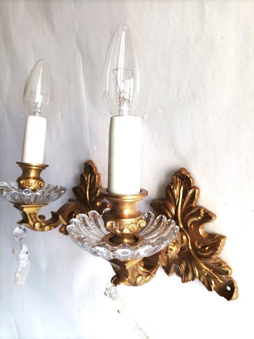 Plafondlamp (2) - massief brons, Antiek en Kunst, Curiosa en Brocante