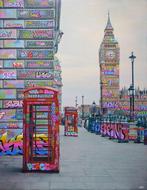 Ches (XX) - Graffiti invasion in London (original work)