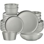 tectake Serviesset Una, van aardewerk, voor 6 personen - 24, Huis en Inrichting, Verzenden, Nieuw