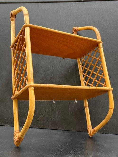 Étagère - Rotin - Murale, Antiek en Kunst, Kunst | Designobjecten