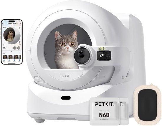 2dekans | PETKIT Purobot Ultra zelfreinigende kattenbak,, Dieren en Toebehoren, Katten-accessoires, Ophalen of Verzenden