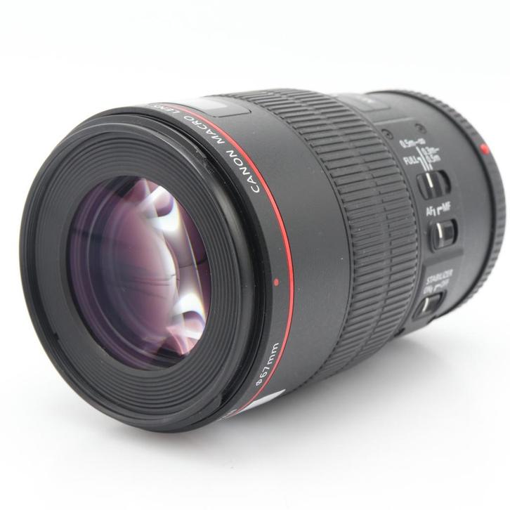 Canon EF 100mm F/2.8 L IS USM Macro | Tweedehands, Audio, Tv en Foto, Foto | Lenzen en Objectieven, Zo goed als nieuw, Verzenden