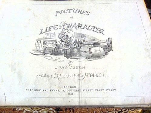 John Leech - Pictures of Life & Character - 1862-1863, Antiek en Kunst, Antiek | Boeken en Manuscripten