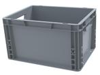 Stapelbak 400x300x220 euronorm grijs nieuw, Doe-het-zelf en Bouw, Kratten en Dozen, Ophalen of Verzenden, Nieuw