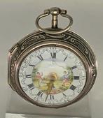 Tarts London - prunkvolle Repousse Silberspindeluhr - feinst