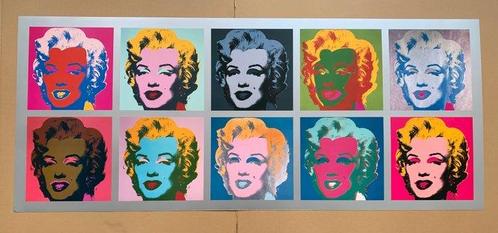 Andy Warhol (after) - Ten Marilyns , 1967 - XL Print - 134 x, Huis en Inrichting, Overige Huis en Inrichting