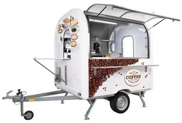 Koffiebar, koffiewagen, koffiekar, koffietruck koffietrailer beschikbaar voor biedingen