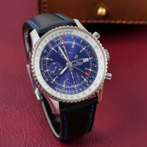 Breitling - Navitimer World GMT Chronograph - A24322 - Heren, Handtassen en Accessoires, Horloges | Heren