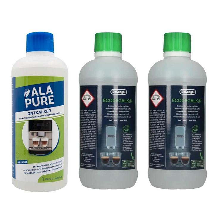 DeLonghi EcoDecalk Vloeibare Ontkalker DLSC500 (500ml), Elektronische apparatuur, Koffiemachine-accessoires, Verzenden