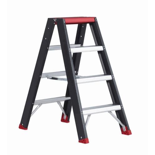 Altrex dubbele trapladder Taurus 2×4 treden, Doe-het-zelf en Bouw, Ladders en Trappen, Trap, Nieuw, Minder dan 2 meter, Ophalen of Verzenden