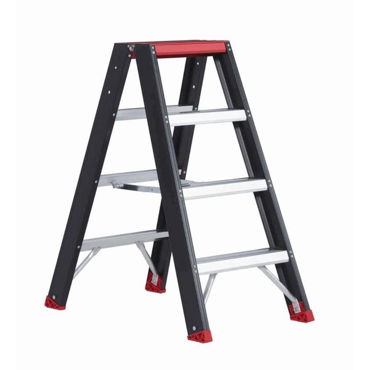 Altrex dubbele trapladder Taurus 2×4 treden, Doe-het-zelf en Bouw, Ladders en Trappen, Trap, Nieuw, Minder dan 2 meter, Ophalen of Verzenden