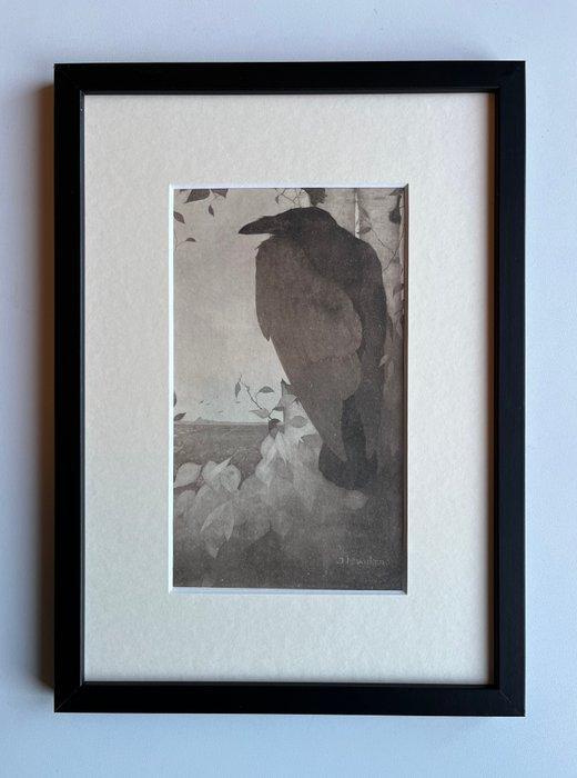 Jan Mankes (1889-1920) - Raaf op berkeboom, Antiek en Kunst, Antiek | Overige Antiek