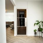 Stalen Binnendeur - 3 Vlaks - Wit - Rook glas - Met slot, Doe-het-zelf en Bouw, Deuren en Vliegenramen, Minder dan 80 cm, Binnendeur