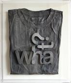 Francesco Alpigiano - T - WHAT?, Bassorilievo, opera unica, Antiek en Kunst