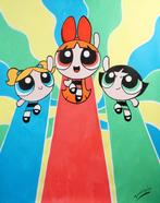 Waldemar Zwoliski - Powerpuff Girls XL, Antiek en Kunst, Kunst | Schilderijen | Modern
