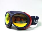Moncler - Skibrille Schneebrille ML0130 92C - blau rot gelb, Nieuw