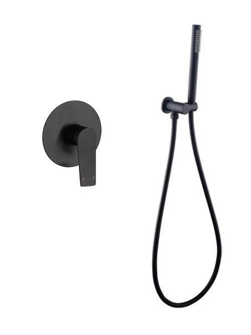 SALE - Signal - Mat zwart - Doucheset inbouw - Mat zwart, Doe-het-zelf en Bouw, Sanitair, Nieuw, Ophalen of Verzenden