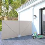 vidaXL Terrasscherm inklapbaar 300x150 cm crème, Verzenden, Nieuw